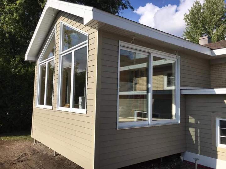 Gain d'espace avec un ajout d'étage ou latéral