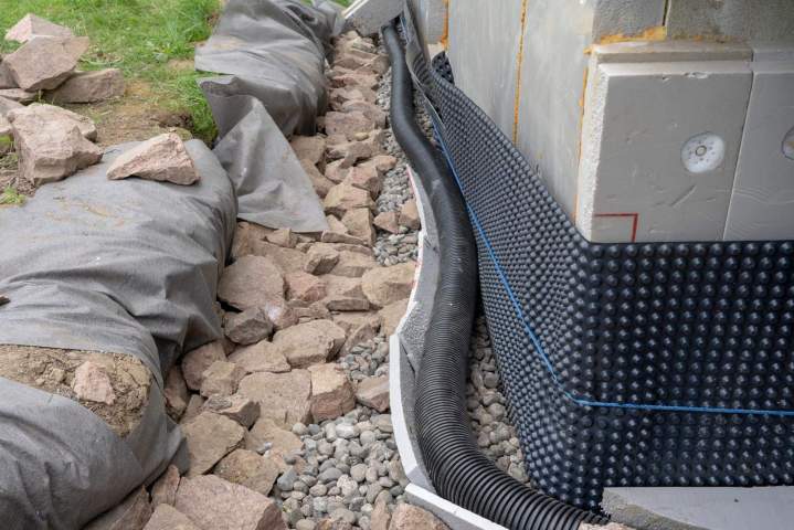 Installation de drain français Québec